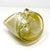 Gold & Cream Glass Ashtray/Catch-All Bowl For Sale - Image 4 of 11