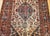 Antique Persian Malayer Rug, Hand-Knotted Wool, Geometric Pattern, 4x6, Ivory & Navy For Sale - Image 12 of 18