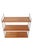 Original “String” wall shelf/shelving system, design: Kajsa & Nisse Strinning, 1949, Sweden. Not a reissue! Teak veneer....