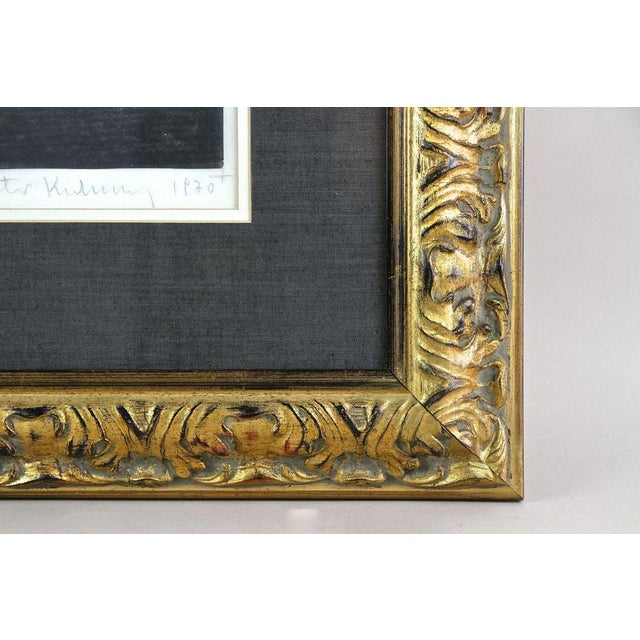 1970s Peter K., Patinka's Work, Two Colour Linocut, 1970 For Sale - Image 5 of 18