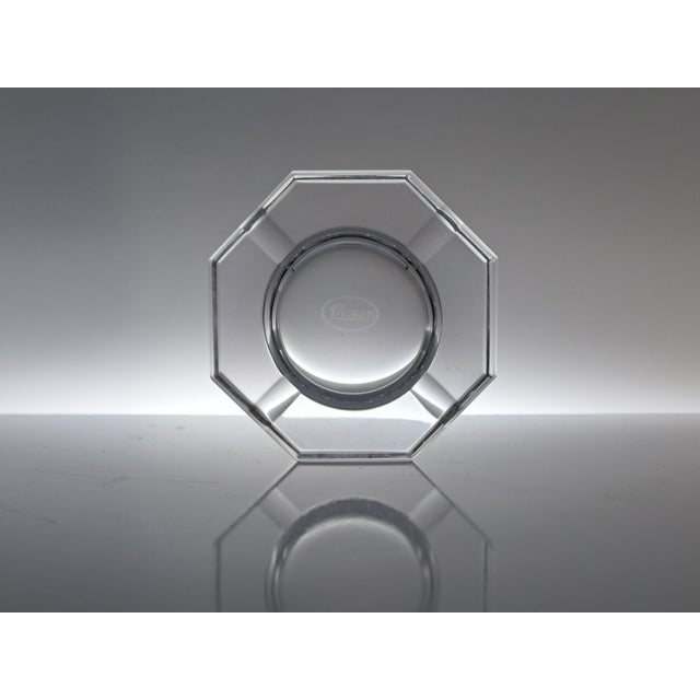 Moser Ashtray in Clear Crystal, 1970s For Sale - Image 8 of 12