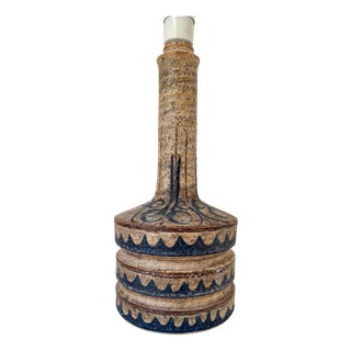 Ceramic Table Lamp by Jette Hellerøe for Axella, Denmark, 1960s For Sale