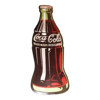 Vintage Coca Cola Sign For Sale