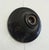 Vintage midcentury Italian "teti" wall light with black thermoplastic body, designed by Vico Magistretti for Artemide /...