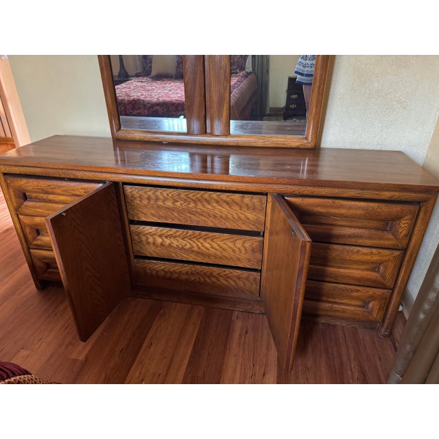 Five-Piece Brutalist Bedroom Set For Sale In Chicago - Image 6 of 10
