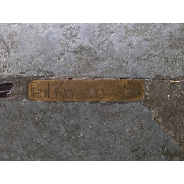 Slate Stone Mosaic Coffee Table from Paul Kingma, 1994 For Sale - Image 4 of 8