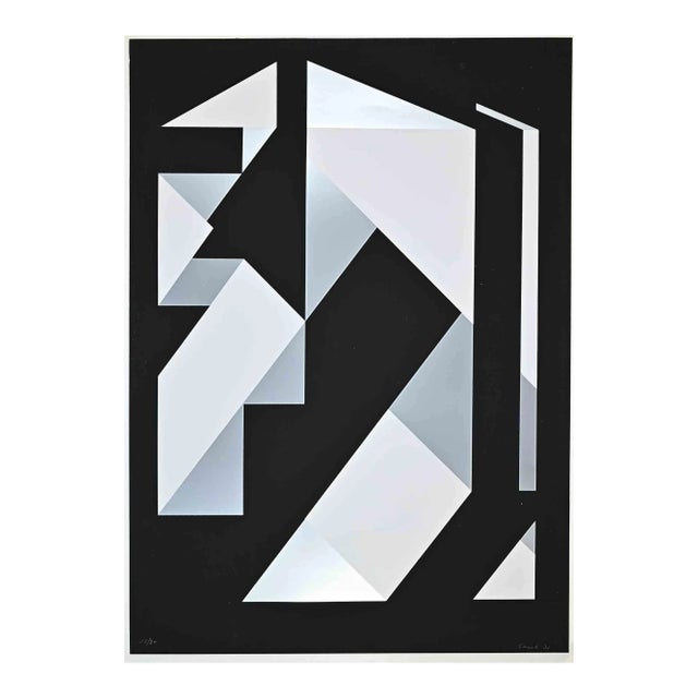 Uberto Maria Casotti, Colors Vibration, Original Screenprint, 1971 For Sale