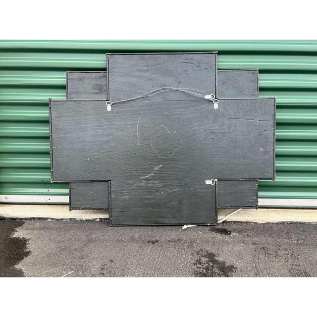 Hollywood Regency Wall Mirror For Sale - Image 4 of 5