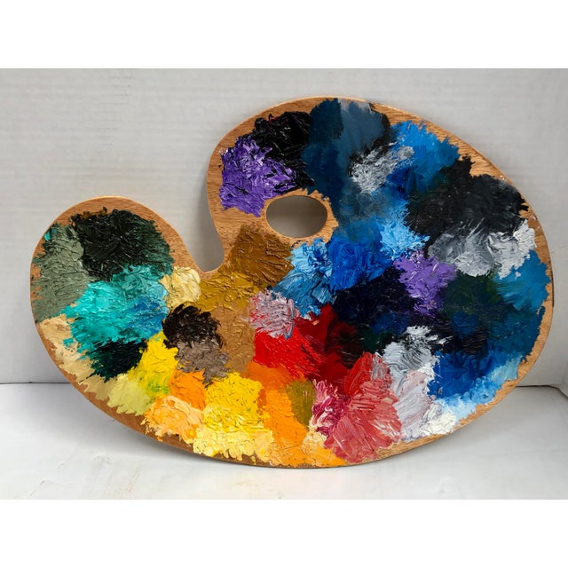 Vintage Artist's Paint Palette Chairish