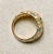 Syna Yellow Gold Mogul Ring with Emeralds and Diamonds For Sale - Image 4 of 6