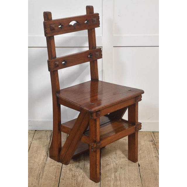 Metamorphic Library Chair in Walnut For Sale - Image 14 of 14