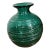 1980s Italian Green Vase For Sale