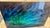 Metal Chris DeRubeis "Calm Before the Storm" Original Hand-Ground Aluminum Painting For Sale - Image 7 of 8