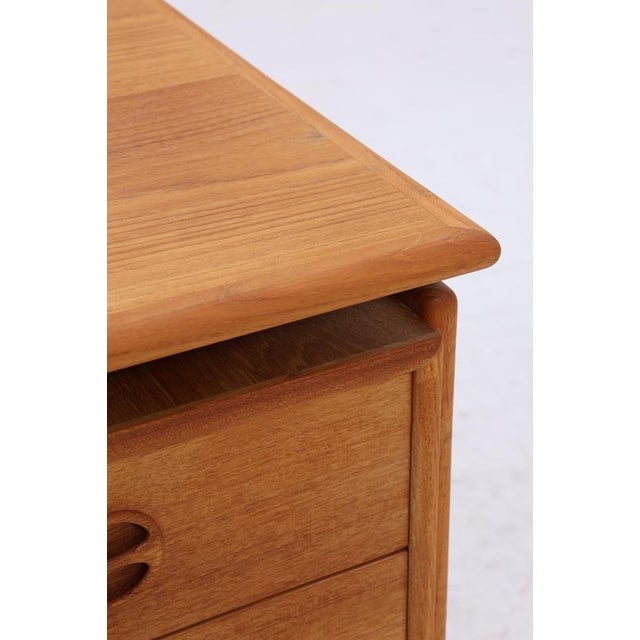 Mid-Century Danish Teak Desk by Arne Vodder, 1960s For Sale - Image 8 of 17
