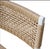 2020s Carson White & Rattan Barstool For Sale - Image 5 of 5