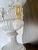1950s Hollywood Regency Wall Mount Porcelain Urn Lamp Sconce For Sale - Image 11 of 13