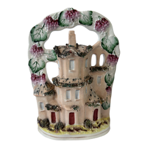 Late 19th Century Staffordshire Flat Back Castle