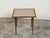 Italian Midcentury Brass Coffee Table with Marble Top and Tapered Legs For Sale In Atlanta - Image 6 of 10