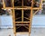 Wood 19th Century English Bamboo Corner Cabinet / Etagere For Sale - Image 7 of 12
