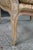 Wood Vintage French Louis XVI Style Walnut Bergère Wingback Library Reading Chair For Sale - Image 7 of 18
