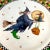1990s Vintage Boho Chic Halloween Witch on a Broomstick Salad Plates - Set of 5 For Sale - Image 4 of 7