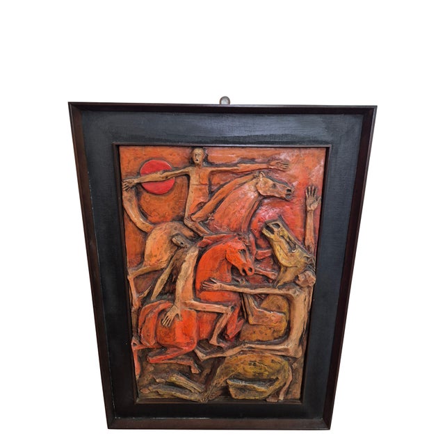 Guerrino Baldeggia, Figurative Composition, 1960, Ceramic & Terracotta For Sale - Image 9 of 10