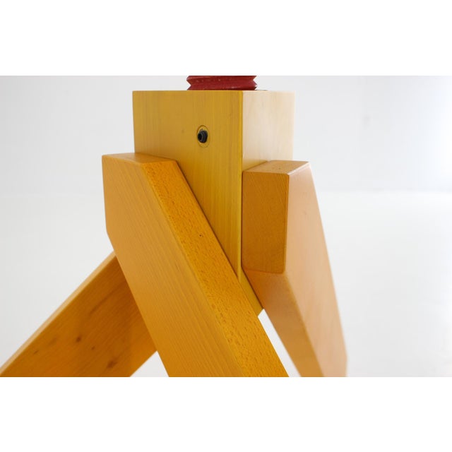 Table and Stools by Vico Magistretti, Italy, 1980s, Set of 5 For Sale - Image 9 of 18
