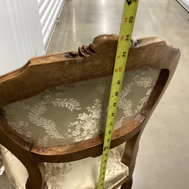 French Antique Boudoir Chairs/Pair For Sale - Image 14 of 18