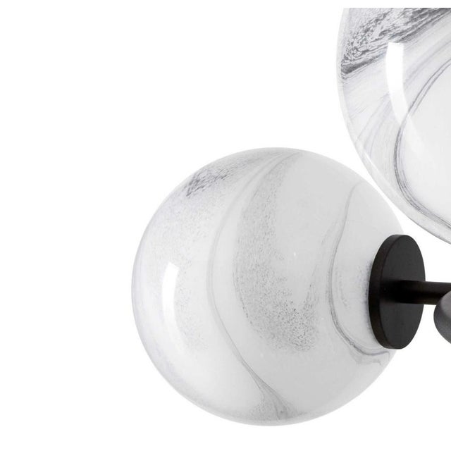 Not Yet Made - Made To Order Constellation Chandelier in Black Metal and Glass from Cassina For Sale - Image 5 of 10