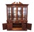Wood Cresent Furniture Solid Cherry Traditional Style 75" Buffet W. Lighted Display Pediment China Cabinet 8252 8272 For Sale - Image 7 of 18