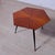 Black Mid-Century Hexagonal Coffee Table with Wooden Top, 1950s For Sale - Image 8 of 10