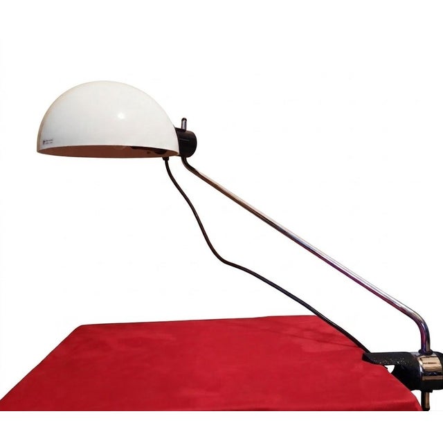 Libellula Clamp Table Lamp by Emilio Fabio Simion for Guzzini, Italy, 1970s For Sale - Image 9 of 16