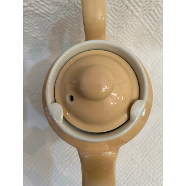 1970’s Hall Restaurant Ware Porcelain Tea Pot For Sale In New Orleans - Image 6 of 8
