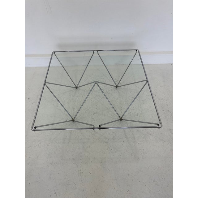 Silver Alanda Coffee Table from B&B Italia / C&B Italia, 1980s For Sale - Image 8 of 10