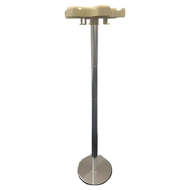 Beige Steel Coat Rack by Lucci & Orlandini for Velca, 1970s For Sale