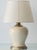 Cream Crackle-Glaze Ceramic Ginger Jar Table Lamps, France, 1980s, Set of 2 For Sale - Image 6 of 17