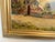 Yellow Listed Danish Artist Finn Wennerwald 1896–1969 Antique Oil Painting Landscape For Sale - Image 8 of 13