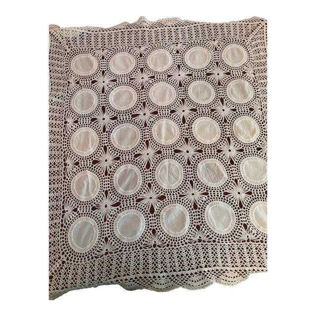 Vintage (1980’s)Handcrafted Cotton Game Cloth For Sale