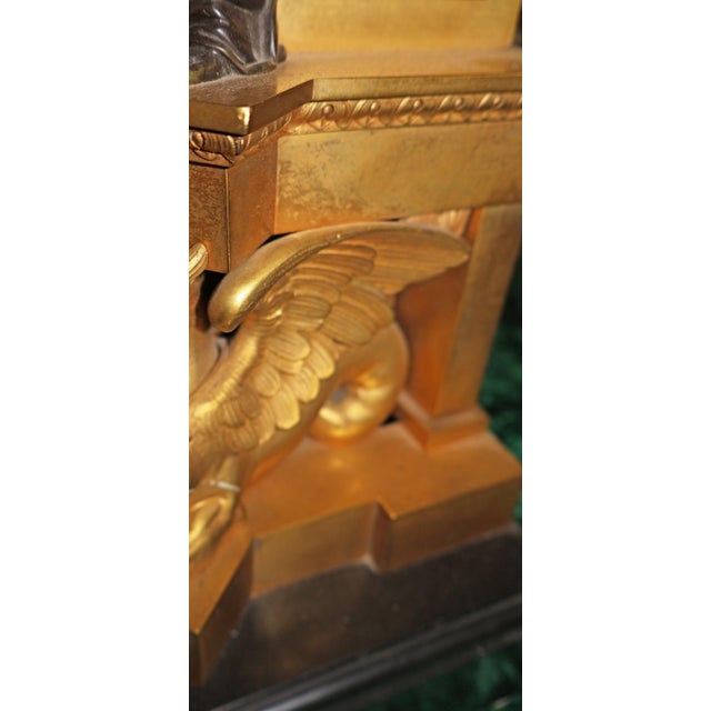 Vincenti & Cie 19th Century French Bronze Mantel Clock Design by v. Paillard For Sale - Image 15 of 18