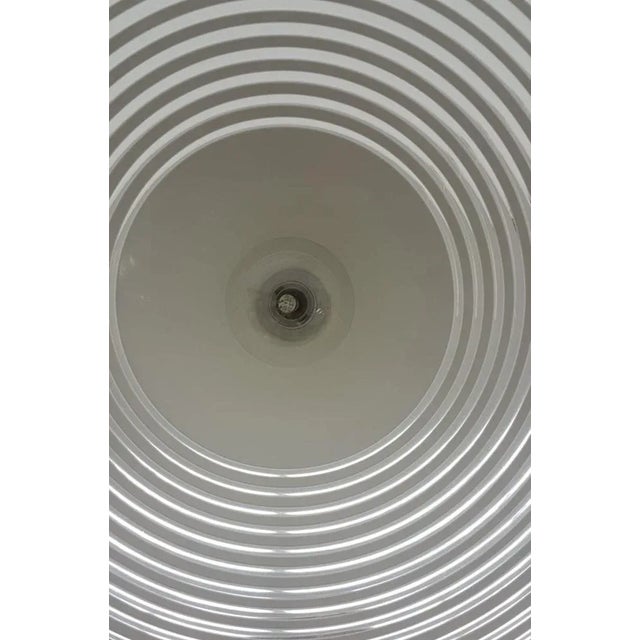 Acrylic Hanging Lamp, 1980s For Sale - Image 9 of 12