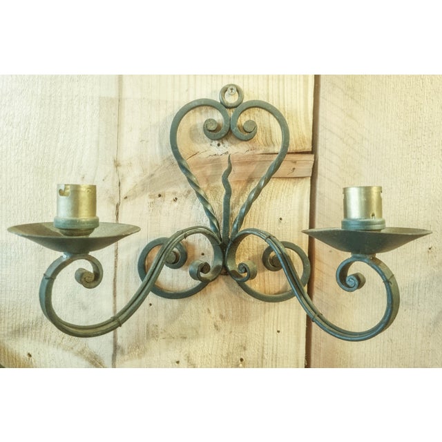 Vintage Interior Grilles in Wrought Iron, 1950s For Sale - Image 4 of 12