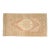 Muted Vintage Turkish Oushak Rug in Dusty Rose, Sand, and Champagne For Sale