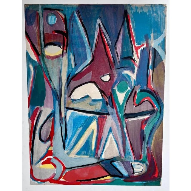 Lithograph, 1980 Handsigned by the artist in pencil and numbered 12/100 Publisher : Jacques Putman, Paris Printer : Pierre...