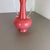 Glass Large Vintage Pop Art Pink Amphore Vase from Opaline Florence, Italy, 1970s For Sale - Image 7 of 18