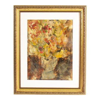 1926 Abstract Still Life Oil Painting For Sale