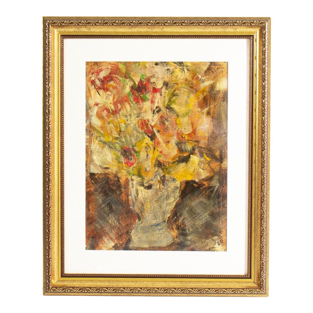 1926 Abstract Still Life Oil Painting For Sale