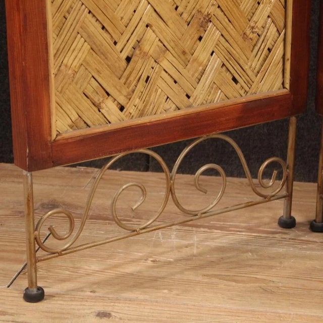 Vintage French Design Screen, 1980s For Sale - Image 3 of 13