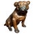 Antique 19th Century Austrian Cold-Painted Spelter Bulldog Table Lighter, 1890s For Sale - Image 9 of 9