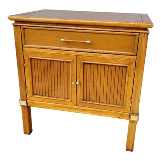 Mid 20th Century Thomasville Mid Century Modern Nightstand Tamerlane Collection For Sale