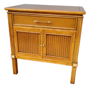 Mid 20th Century Thomasville Mid Century Modern Nightstand Tamerlane Collection